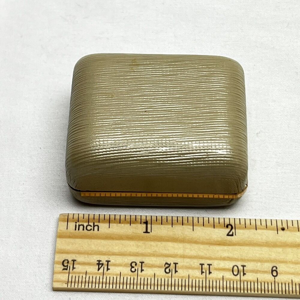 Vintage Jewelry Box For Earrings Branded 14KT. Gold RL Nostalgic Unique Gift Box - Picture 7 of 9